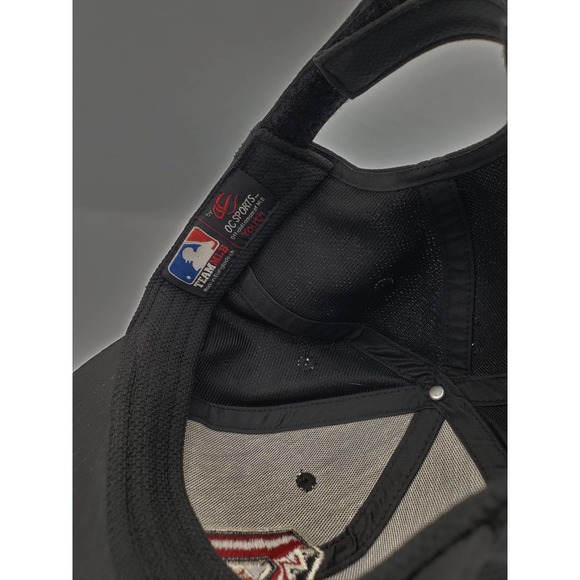 Arizona Diamondbacks Cap Adjustable Black with a Red and Multicolored A - Picture 5 of 5